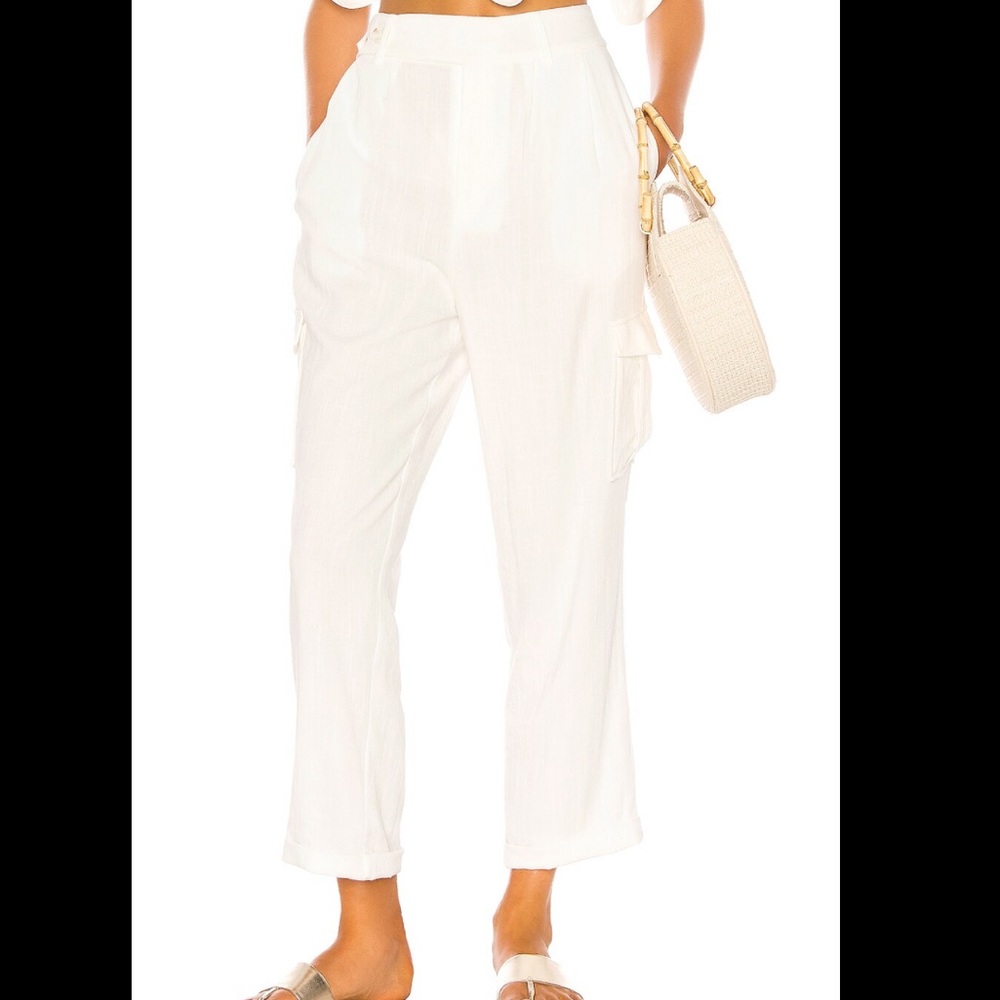 Shaycation X revolve jasmin pant in white